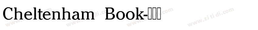 Cheltenham  Book字体转换